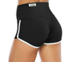 Bambola Scrunch Back High Waist Retro Shorts- Supplex