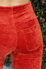 Gwenyth Straight Leg Pants w/Pocket - Final Sale - Corduroy Lava - Medium - 34" Inseam 