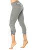 Gigi Sport Band Side Gather 3/4 Leggings - Butter