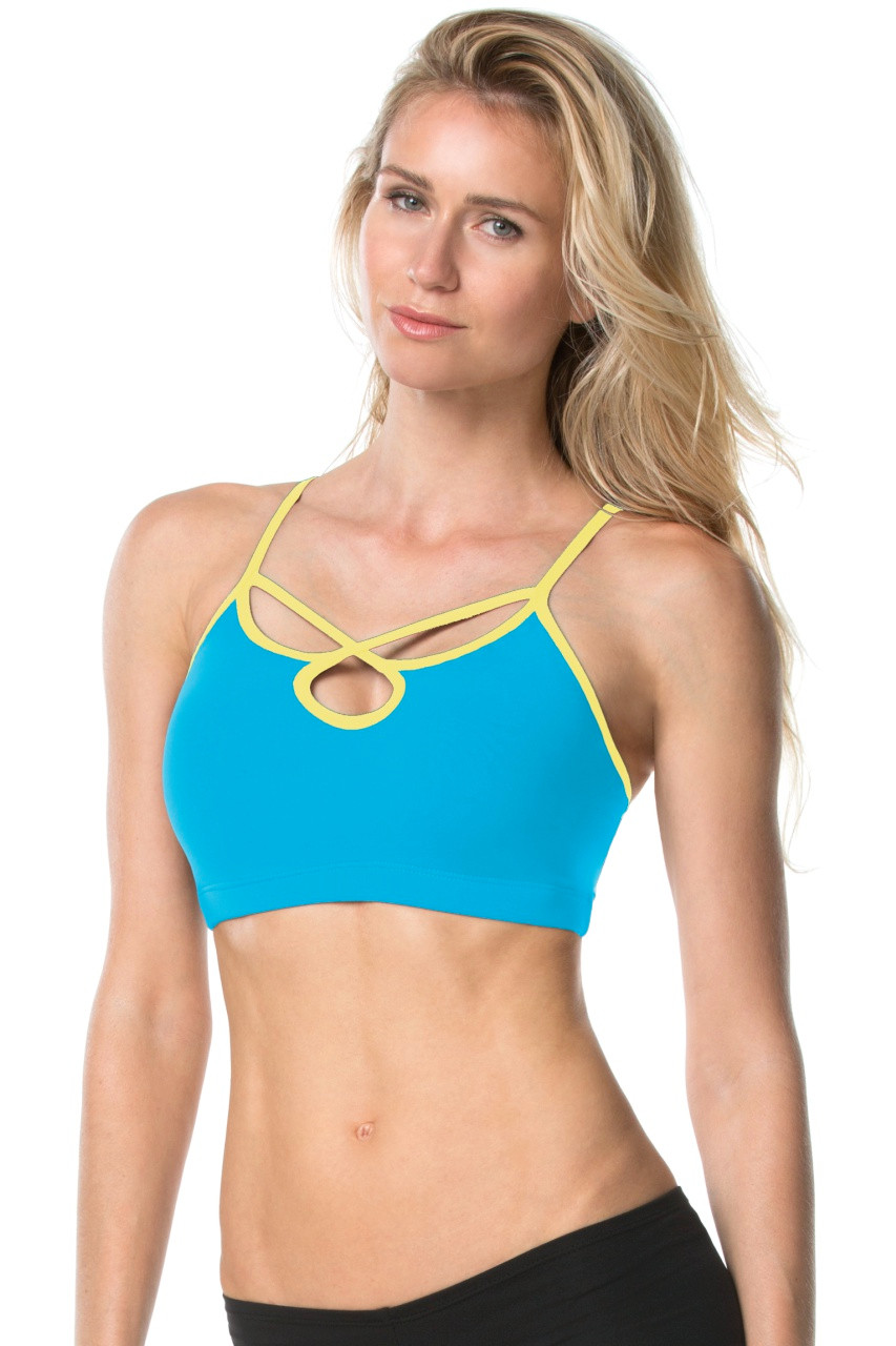Locket Bra - Contrast Supplex - Rogiani Inc