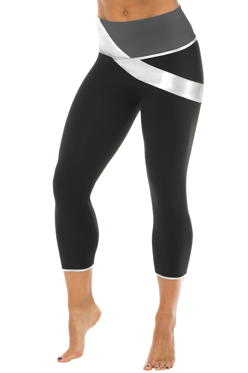 Metallic Yoga Shorts