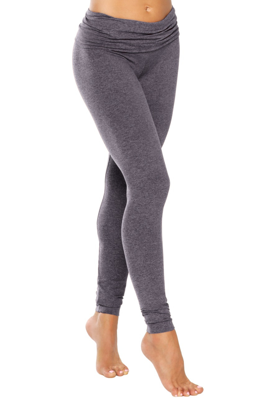 Rolldown Leggings - Double Weight Butter - Rogiani Inc