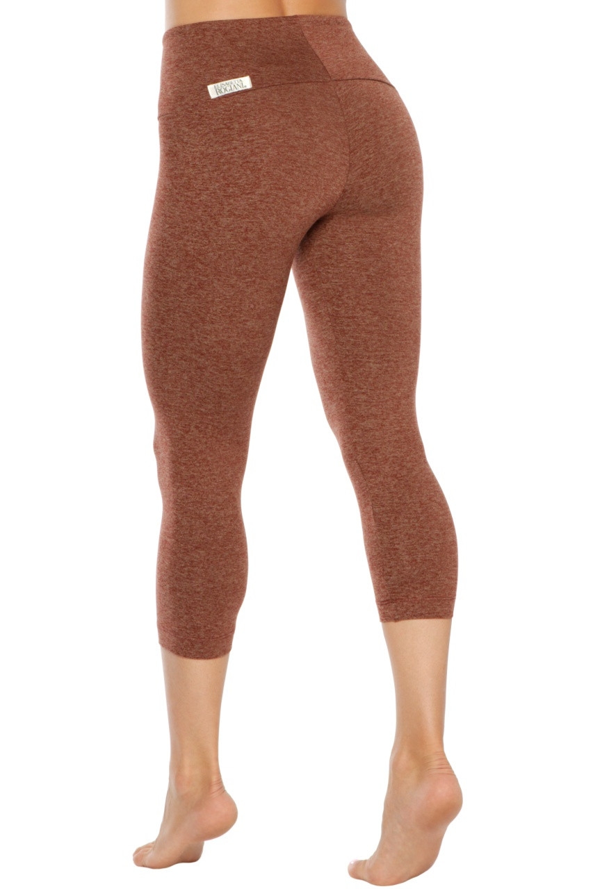 Pina High Waist 3/4 Leggings - Stretch Cotton - Rogiani Inc