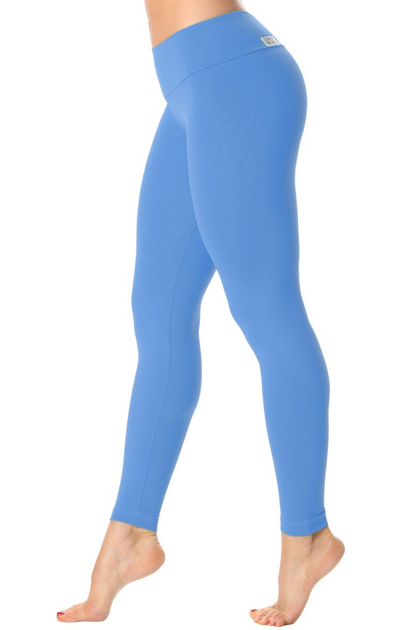 Sport Band Leggings - Solid Color Supplex - Rogiani Inc