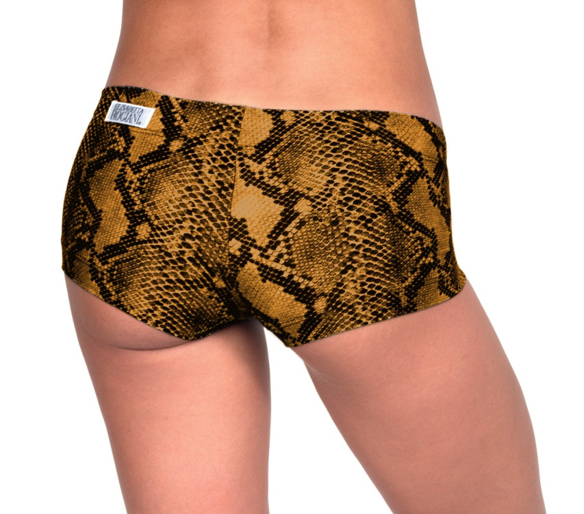 Buti Lowrise Mini Shorts - Snake Print - Rogiani Inc