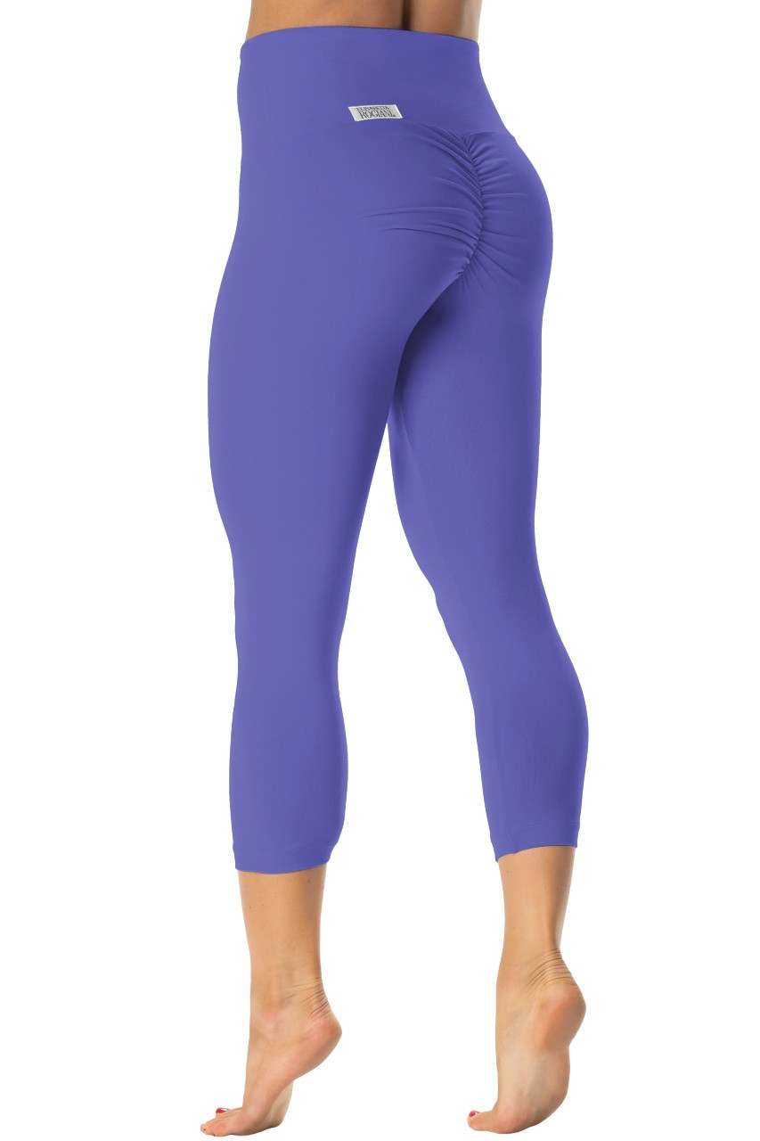 V-Wrap High Waist 3/4 Leggings - Supplex - Rogiani Inc