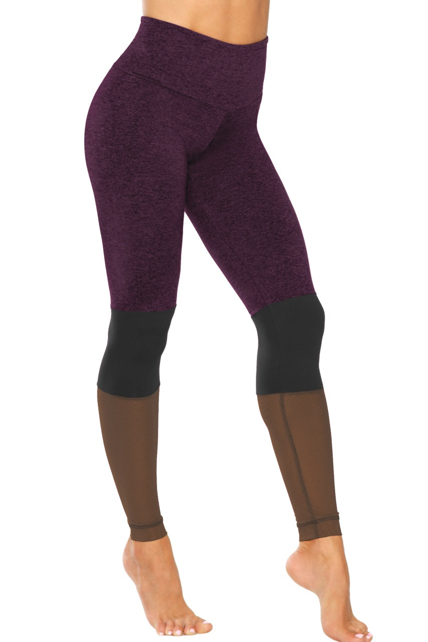 Aria High Waist Leggings - Double Weight Butter / Supplex / Mesh - Rogiani  Inc