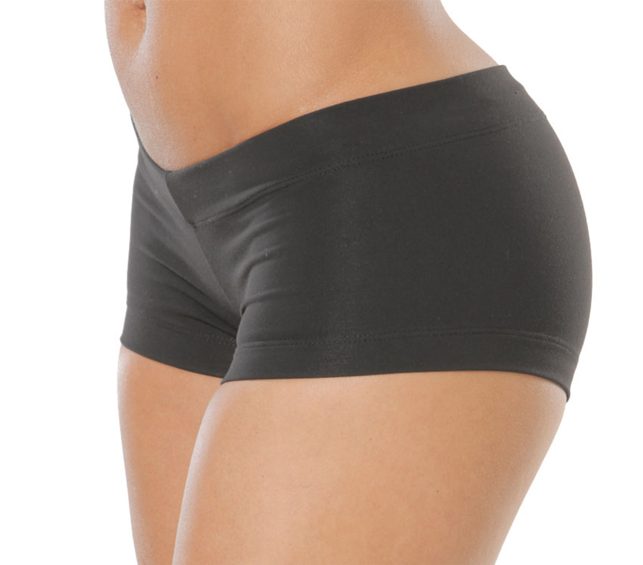 Precision FlexiRib Mini Shorts in Black