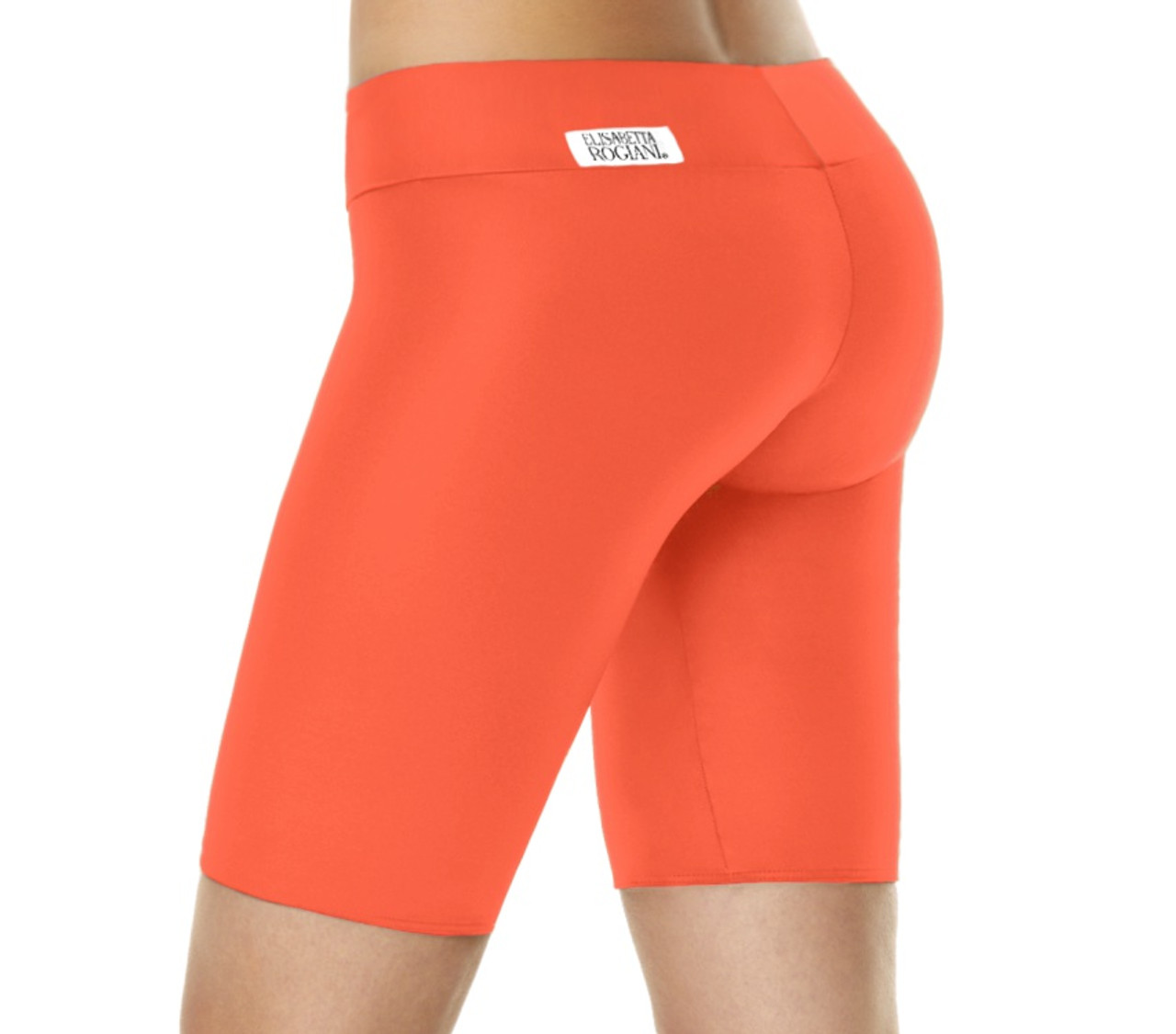 Mini Band Cobra Bike Shorts - Final Sale - Supplex Tangerine - Small