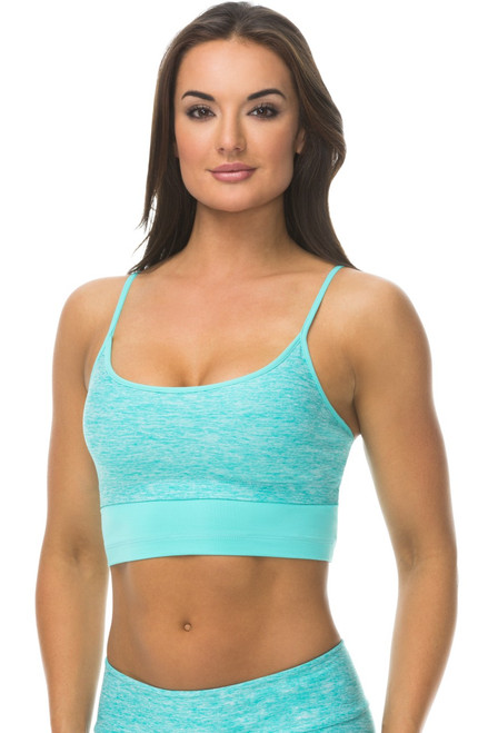 Pacific Crop Top - Supplex Accent on Butter