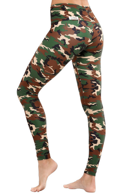 Rogi High Waist Leggings - Brushed Print