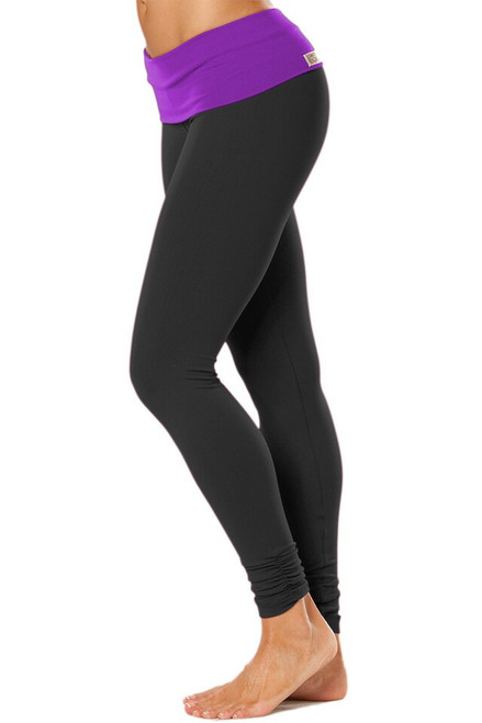 Non-compressive high quality legging, supplex, lycra or cotton mix.