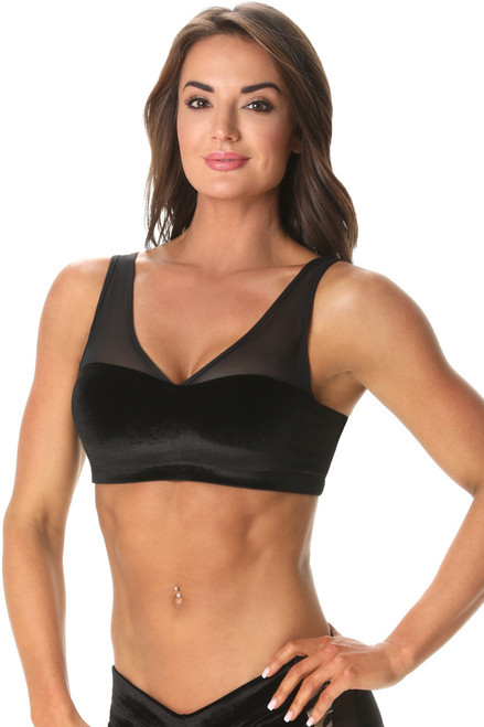 Stretch Velvet Bandeau - Rogiani Inc