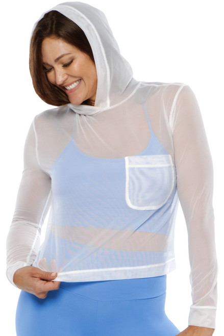 Serene Hoodie w/ Pocket - Mesh