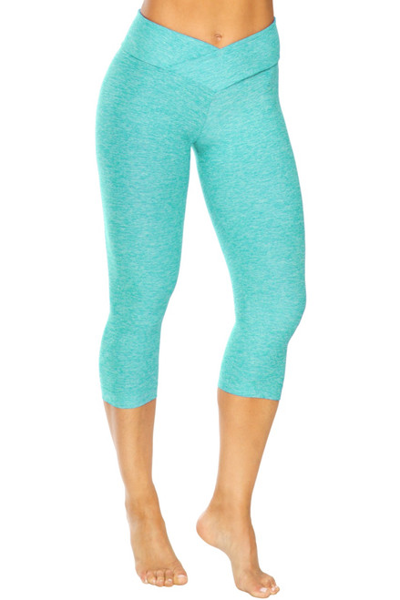 V-Wrap High Waist Leggings - Supplex