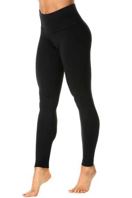 Rogi High Waist Leggings - Final Sale - Butter Onyx- Small - Regular Inseam
