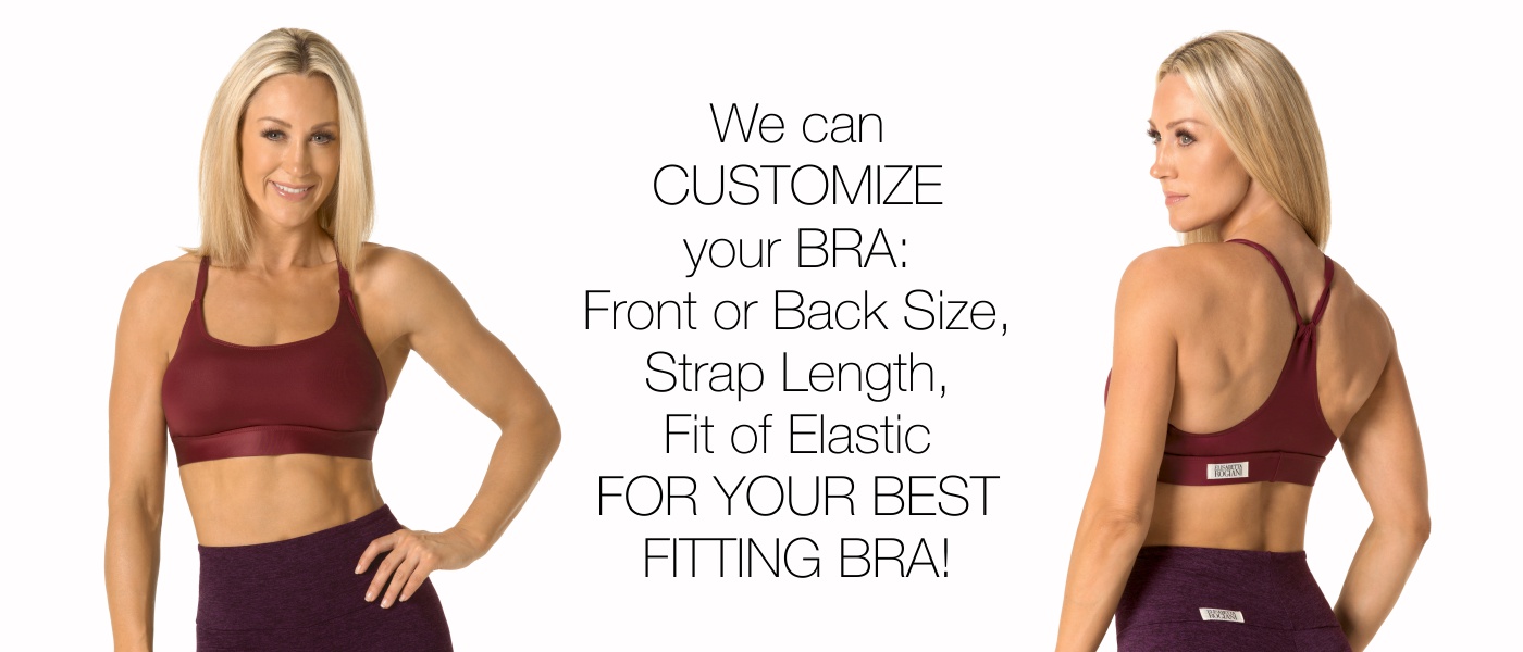 Perosnalized Bra, Custom Sports Bra, Make Your Own Sports Bra