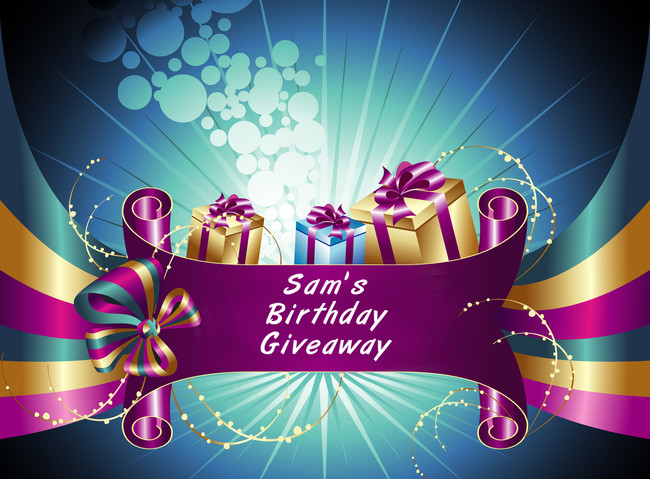 Sam Crescent's BIG Birthday Giveaway