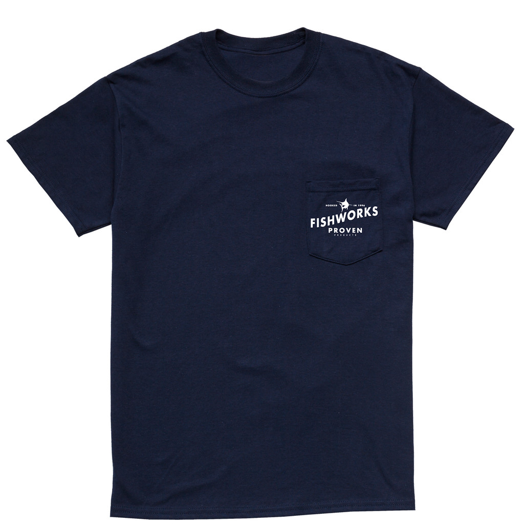 Dockside Pocket Tee - Navy