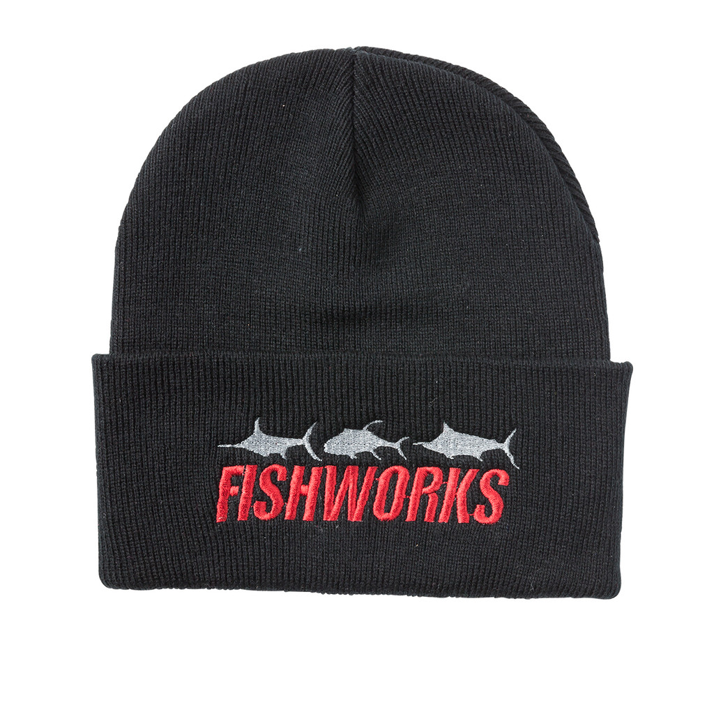 3 Fish Beanie - Red