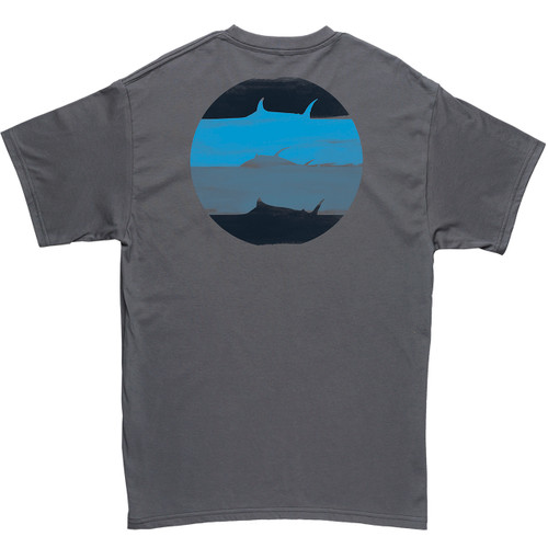 Stripes Tee - Charcoal