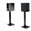 Pair Of Black Norstone ESSESTAND Speaker Stands 34kg Speakers