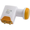 Golden Media GM202+ High Gain Universal Twin LNB with Gold-Plated Contacts Full HD, 4K 0.1 dB