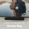 SANUS WSSAFM1 Soundbar Mount Designed for Sonos Ray™