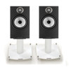 NeXXus 300 HiFi Audio Speaker Stands (Pair) Satin Black or Diamond White
