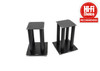 Atacama SLX 400 Speaker Stands (Pair) Satin Black or Diamond White