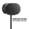 SANUS WSSE3A1 Height-Adjustable Speaker Stand for Sonos Era 300™ Black or White, Single