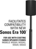 Sonos Era 100 Adapter Bracket Kit for Sanus WSSA1 WSSA2 Speaker Stands