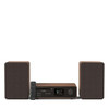 PURE Classic Stereo all in one System with Bluetooth, CD and DAB+ in Coffee Black/Walnut