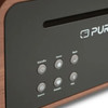 PURE Classic Stereo all in one System with Bluetooth, CD and DAB+ in Coffee Black/Walnut