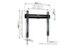 Vogels TVM 3405 TV Fixed Black TV Wall Bracket 32-77" TVs