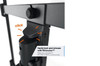 Vogels TVM 3645 TV Double Arm Black or White Wall Bracket 40-77" TVs