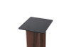 Pair Of Norstone Alva Plus 68cm High Steel Loudspeakers Stands In Walnut/Black or Oak*/Black