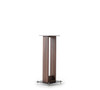 Pair Of Norstone Alva Plus 68cm High Steel Loudspeakers Stands In Walnut/Black or Oak*/Black
