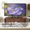 Sanus ARTVF1 Accents Universal TV Feet For 32" to 77" 45kg Televisions