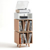 Norstone Stockholm 1100 HiFi Stand With Vinyl Storage
