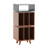 Norstone Stockholm 1100 HiFi Stand With Vinyl Storage