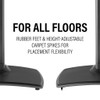 Open Box SANUS WSSE32 Speaker Stand for Sonos Era 300 Black Pair