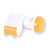 Golden Media GM202 Universal Twin LNB with Gold-Plated Contacts Full HD, 4K 0.1 dB