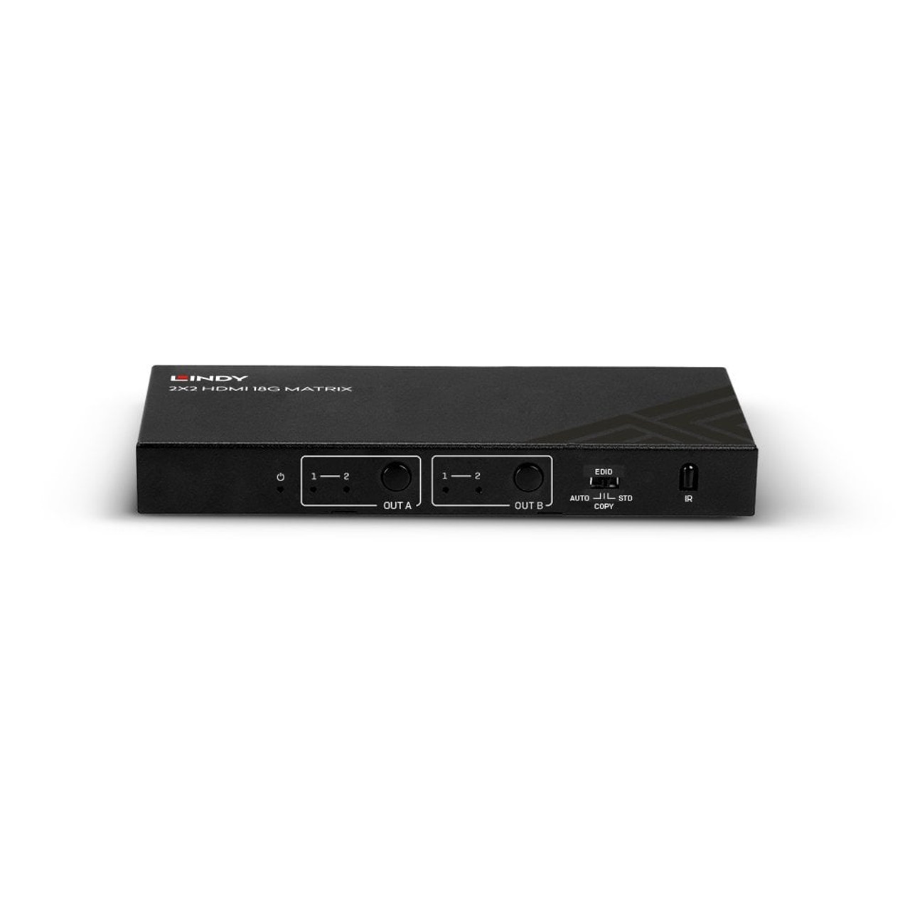 Lindy 2-way HDMI 2.1 switch with remote control