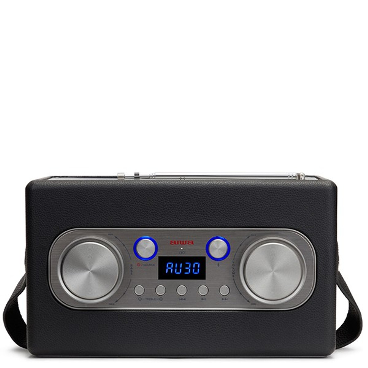 Buy Aiwa BSTU-800BK Portable radio FM AUX, Bluetooth, USB Black/silver