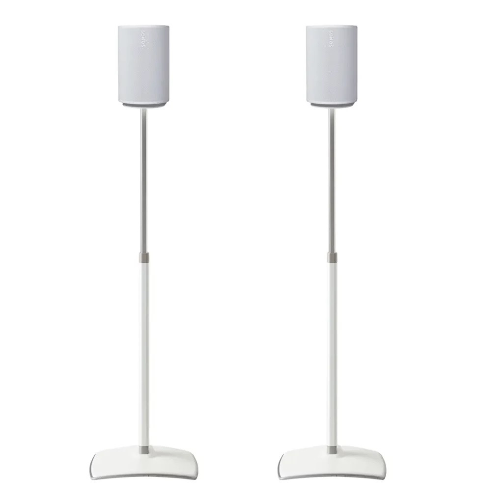 SANUS WSSE1A2 Height-Adjustable Speaker Stand for Sonos Era 100