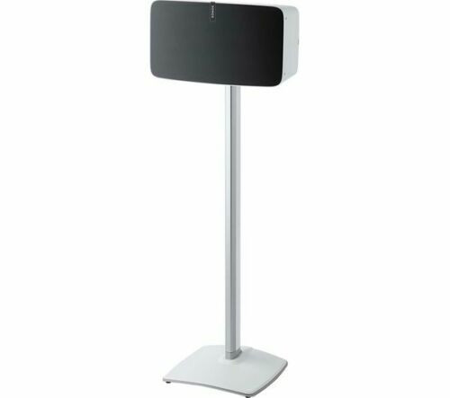 Pair of SANUS WSS51 Black or White Stand Designed for SONOS PLAY 5 Speakers