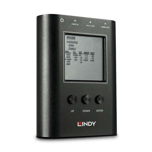 Lindy HDMI 2.0 18G Signal Analyser & Generator ForA Professional AV Installer