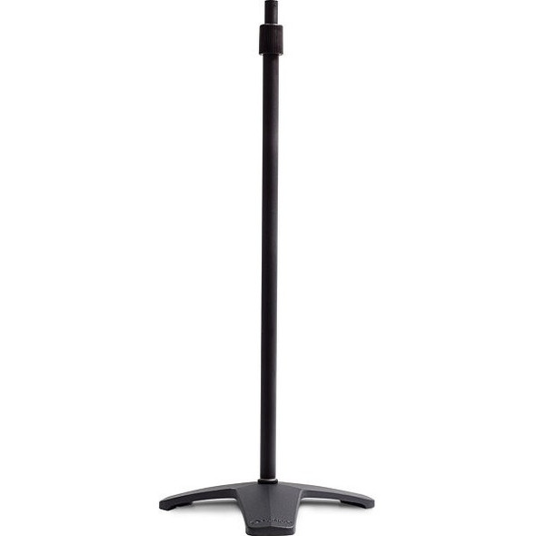 Pair Of Norstone Black Finn Edge Height Adjustable Universal Speaker Stands