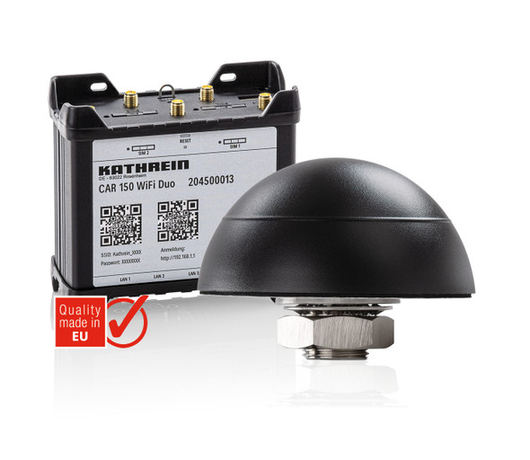 Kathrein CAR 150 WiFi Duo - Camping Router For Optimal WiFi Around Your Mobile Home